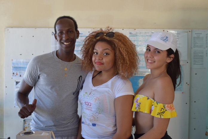 Miss Réunion 2017 soutient les Voiliers de l'Espoir à Saint-Gilles