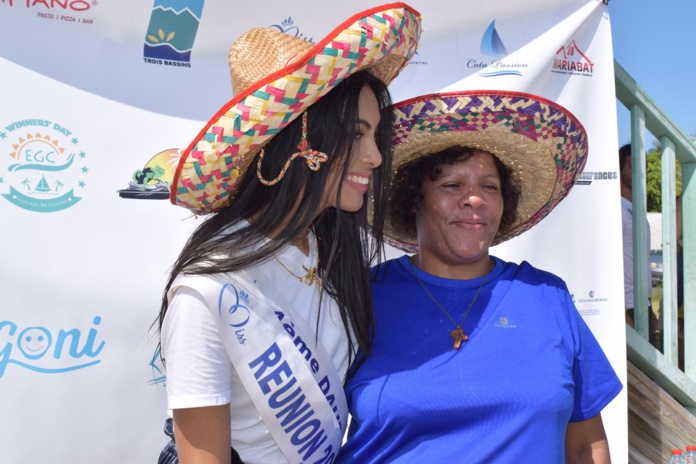 Miss Réunion 2017 soutient les Voiliers de l'Espoir à Saint-Gilles