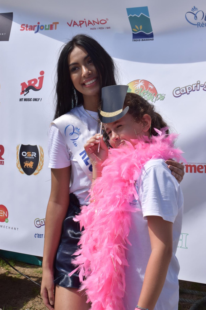 Miss Réunion 2017 soutient les Voiliers de l'Espoir à Saint-Gilles