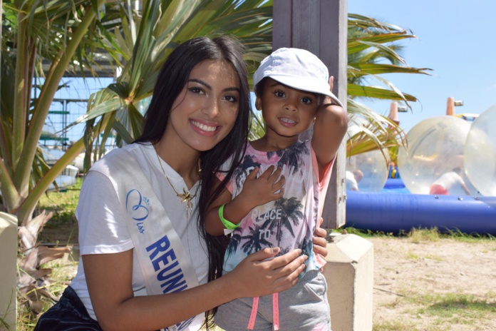 Miss Réunion 2017 soutient les Voiliers de l'Espoir à Saint-Gilles