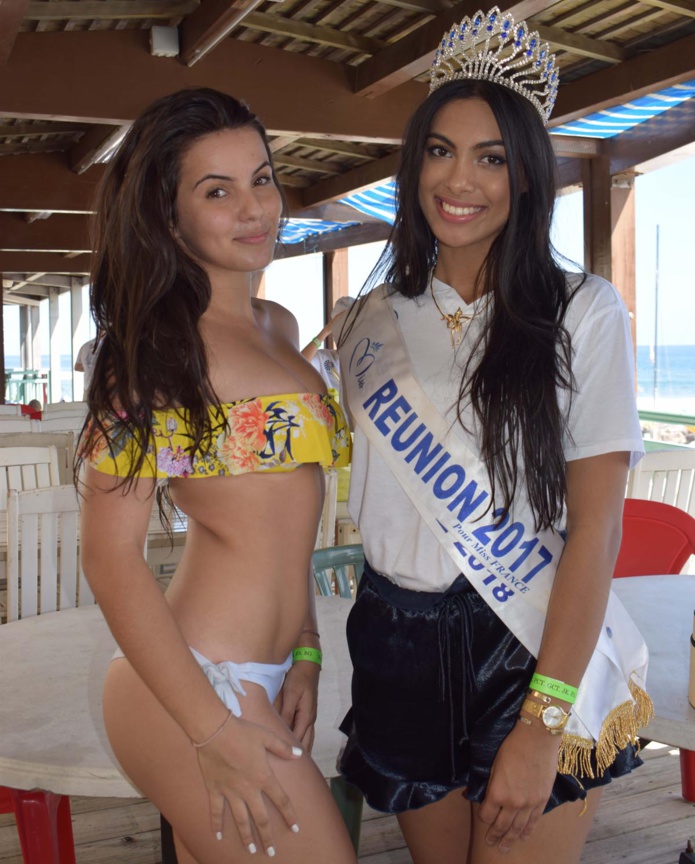 Miss Réunion 2017 soutient les Voiliers de l'Espoir à Saint-Gilles
