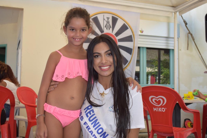 Miss Réunion 2017 soutient les Voiliers de l'Espoir à Saint-Gilles