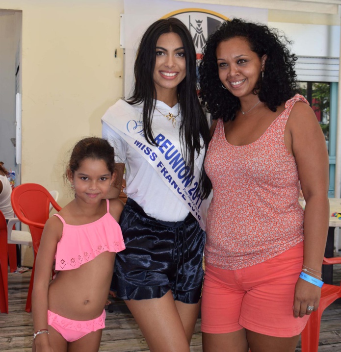 Miss Réunion 2017 soutient les Voiliers de l'Espoir à Saint-Gilles