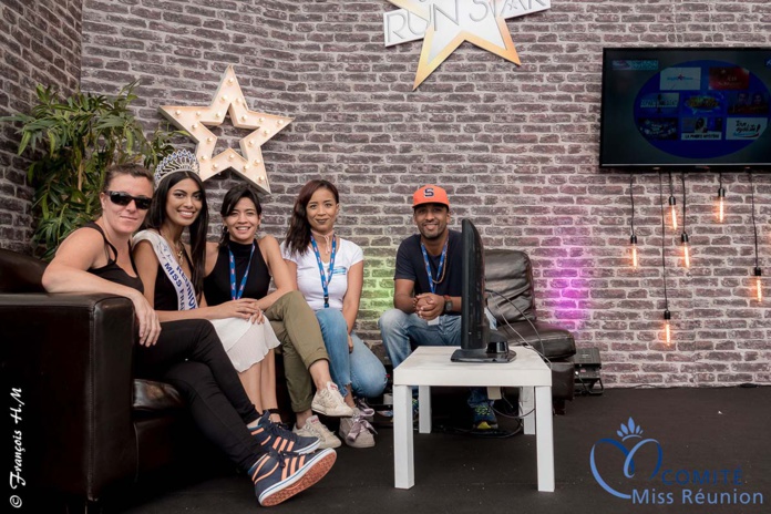 Miss Réunion chez Colipays et chez Antenne Réunion au Salon de la Maison 2018
