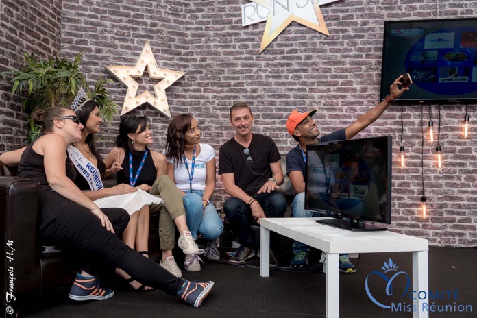 Miss Réunion chez Colipays et chez Antenne Réunion au Salon de la Maison 2018