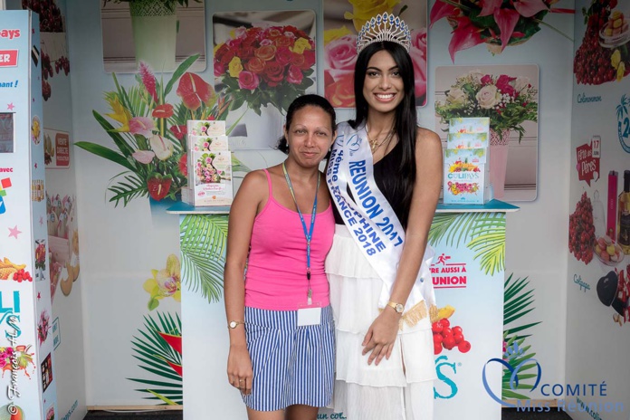 Miss Réunion chez Colipays et chez Antenne Réunion au Salon de la Maison 2018