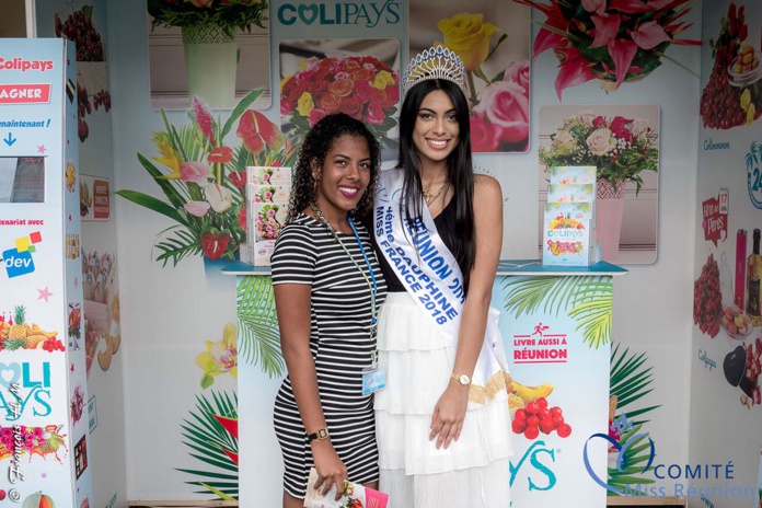 Miss Réunion chez Colipays et chez Antenne Réunion au Salon de la Maison 2018