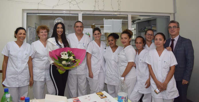 Avec une partie de l'équipe de l'USLD Avec une partie de l'équipe de l'USLD