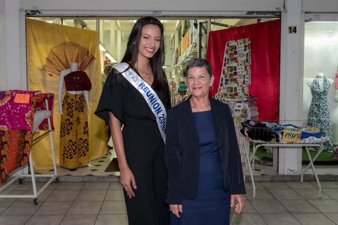 Morgane Soucramanien à la Nuit des Soldes à la Ville du Port