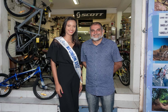 Morgane Soucramanien à la Nuit des Soldes à la Ville du Port