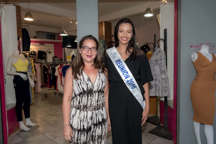 Morgane Soucramanien à la Nuit des Soldes à la Ville du Port