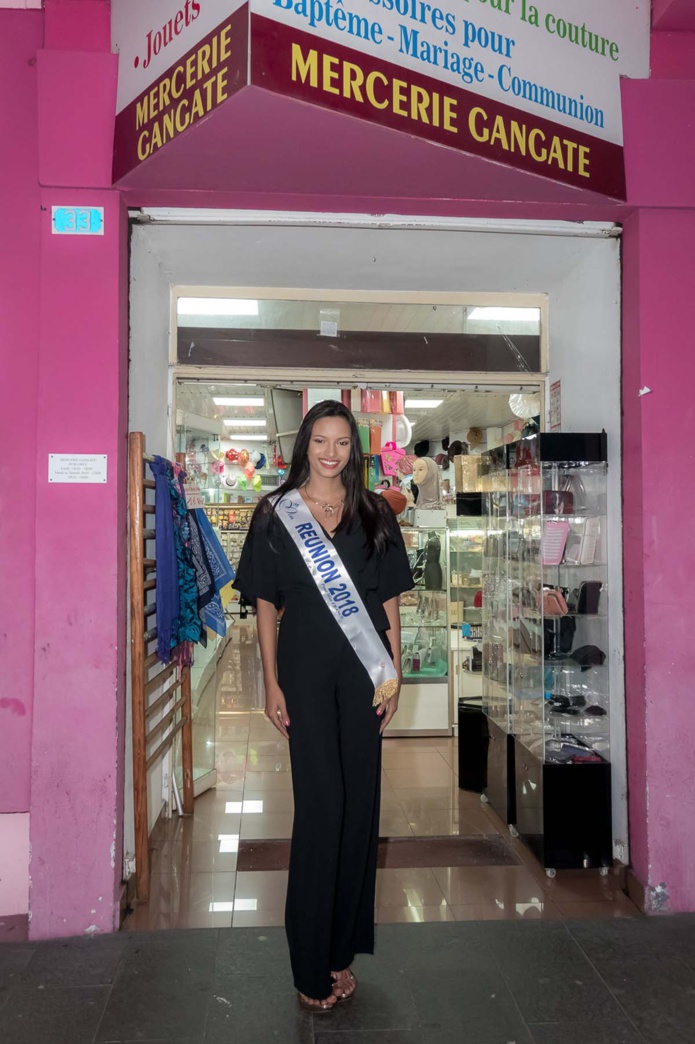 Morgane Soucramanien à la Nuit des Soldes à la Ville du Port