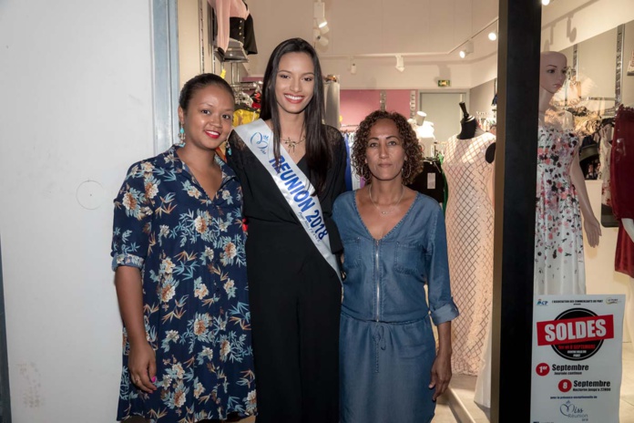 Morgane Soucramanien à la Nuit des Soldes à la Ville du Port
