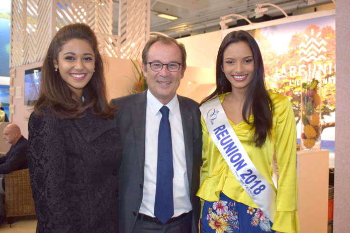 Morgane Soucramanien au salon Top Résa 2018 à Paris