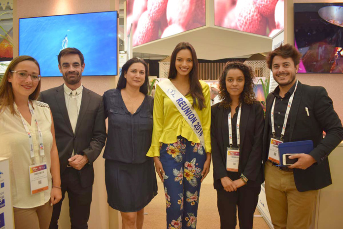 Miss Réunion avec l'équipe IRT Miss Réunion avec l'équipe IRT