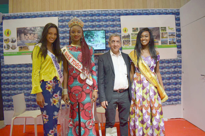 Morgane Soucramanien au salon Top Résa 2018 à Paris