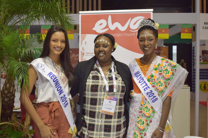 Morgane Soucramanien au salon Top Résa 2018 à Paris Morgane Soucramanien au salon Top Résa 2018 à Paris