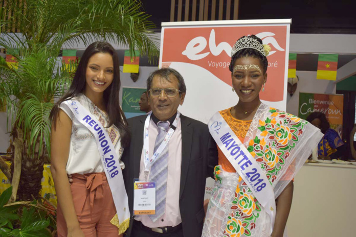 Morgane Soucramanien au salon Top Résa 2018 à Paris