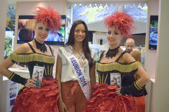 Morgane Soucramanien au salon Top Résa 2018 à Paris