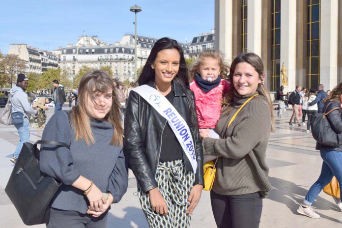 Morgane Soucramanien en balade à Paris