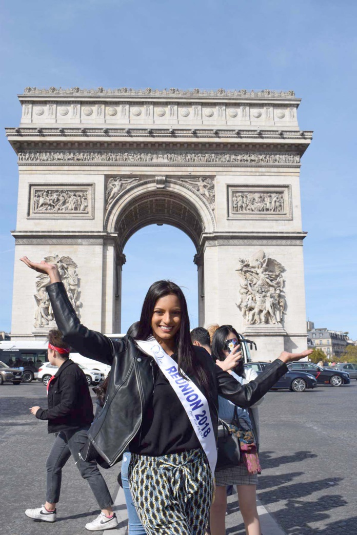 Morgane Soucramanien en balade à Paris