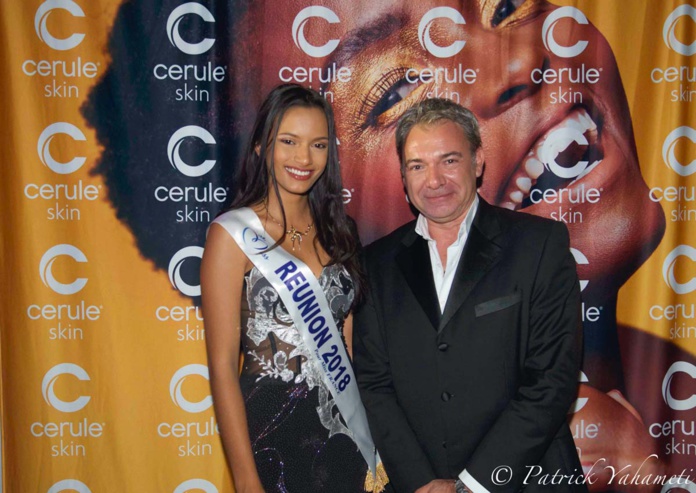 Morgane Soucramanien avec Christian Tricoche, directeur général Cerule Europe