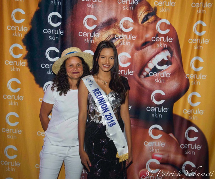 Morgane Soucramanien à la soirée Cerule Skin au Choka Bleu