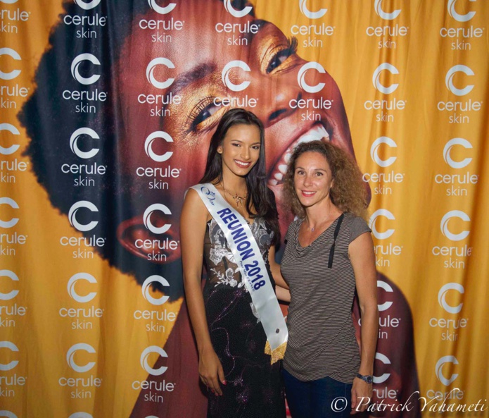 Morgane Soucramanien à la soirée Cerule Skin au Choka Bleu