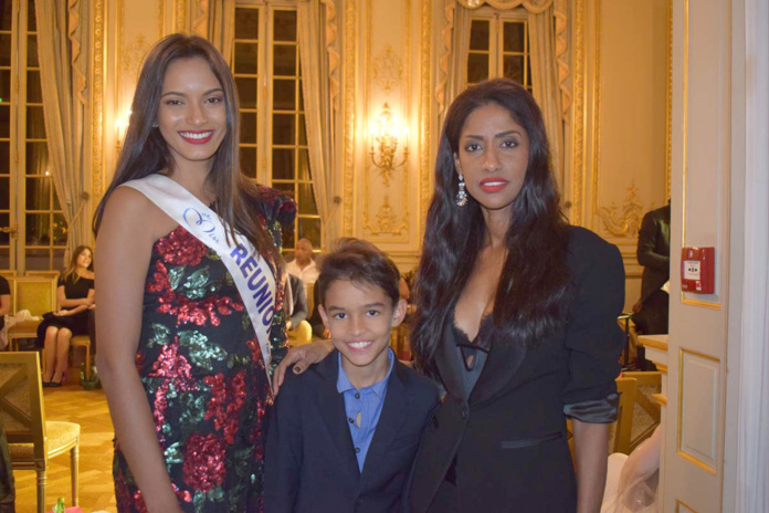 Morgane avec Shirley et son fils