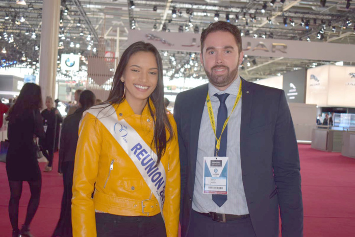 Miss Réunion 2018 au Mondial de l'Auto à Paris Miss Réunion 2018 au Mondial de l'Auto à Paris