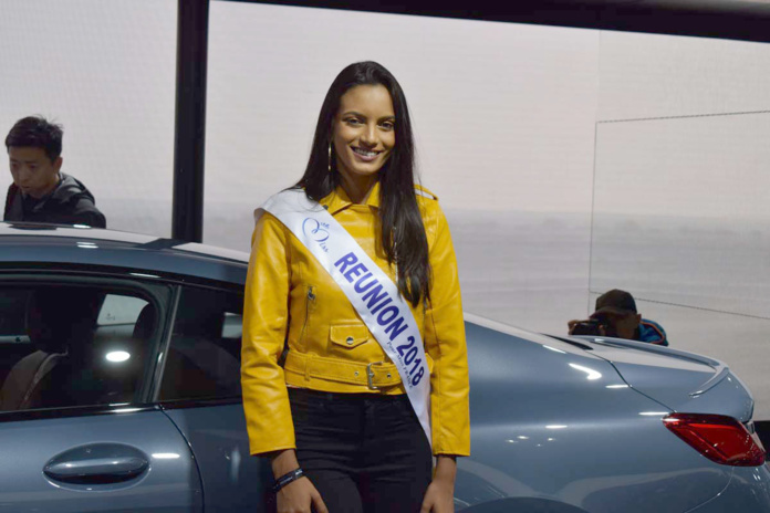 Miss Réunion 2018 au Mondial de l'Auto à Paris Miss Réunion 2018 au Mondial de l'Auto à Paris