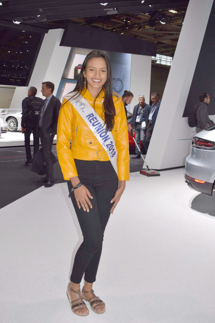 Miss Réunion 2018 au Mondial de l'Auto à Paris Miss Réunion 2018 au Mondial de l'Auto à Paris
