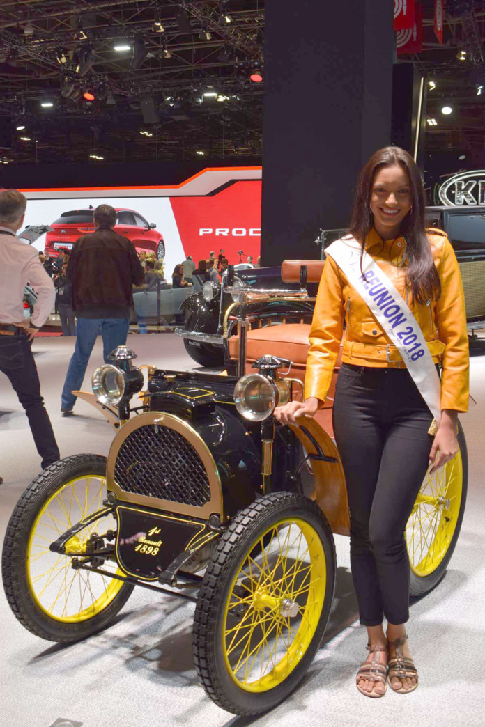 Miss Réunion 2018 au Mondial de l'Auto à Paris Miss Réunion 2018 au Mondial de l'Auto à Paris