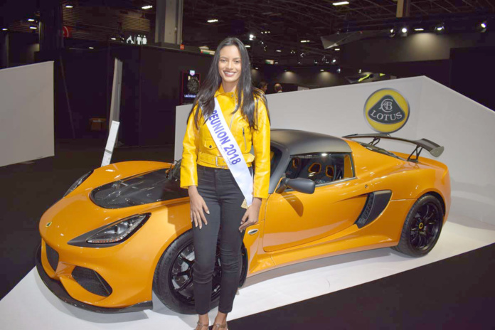 Miss Réunion 2018 au Mondial de l'Auto à Paris Miss Réunion 2018 au Mondial de l'Auto à Paris