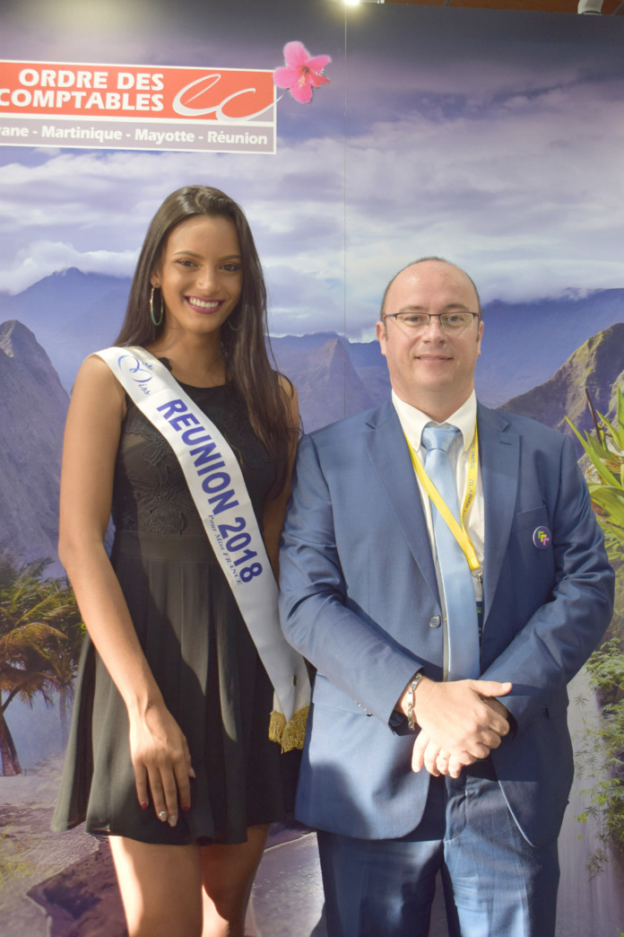 Morgane Soucramanien et Rémy Amato, président du CROEC Réunion Morgane Soucramanien et Rémy Amato, président du CROEC Réunion