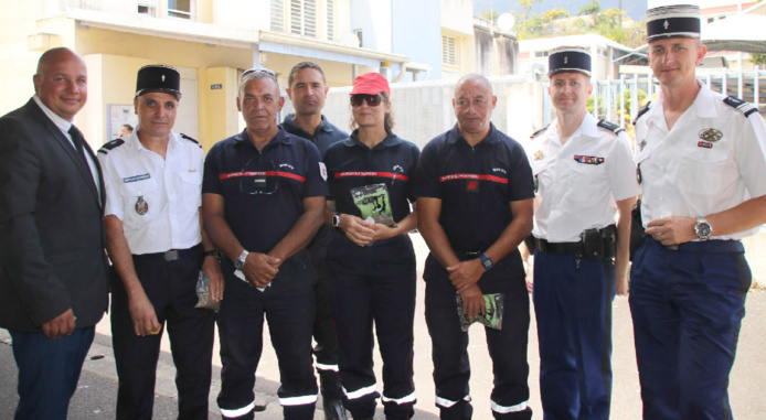 Morgane Soucramanien à la Fête des Lentilles à Cilaos