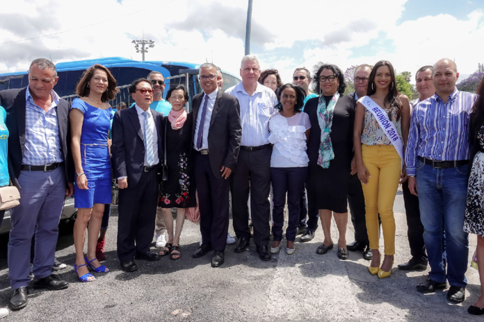 Miss Réunion 2018 à la Journée des Personnes Agées au Tampon