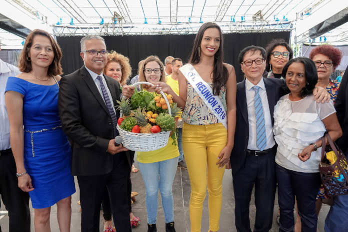 Miss Réunion 2018 à la Journée des Personnes Agées au Tampon