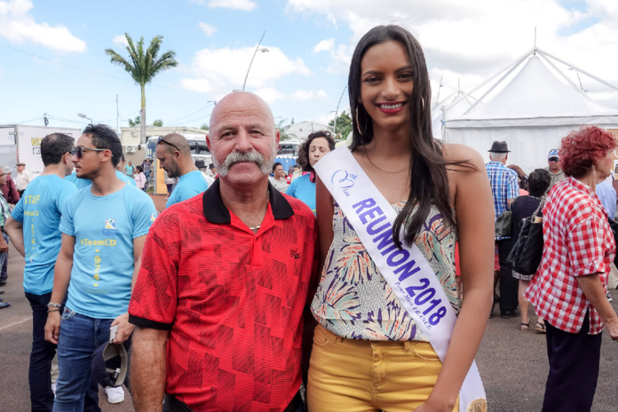 Miss Réunion 2018 à la Journée des Personnes Agées au Tampon