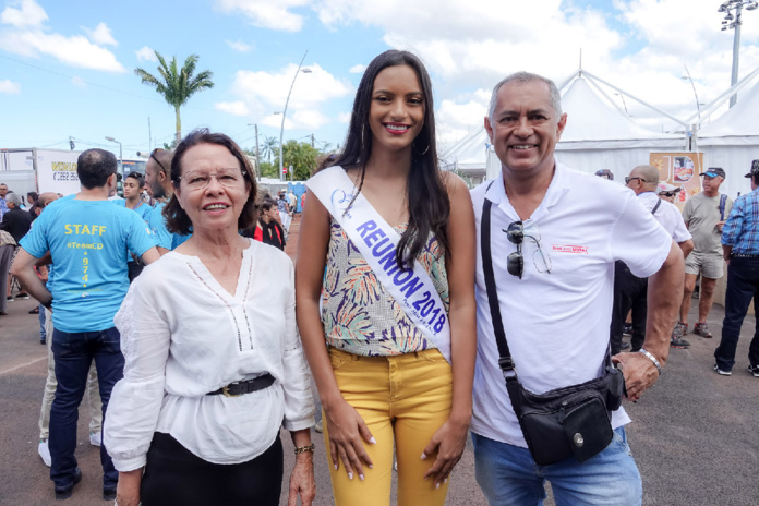 Miss Réunion 2018 à la Journée des Personnes Agées au Tampon