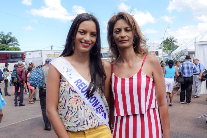 Miss Réunion 2018 à la Journée des Personnes Agées au Tampon
