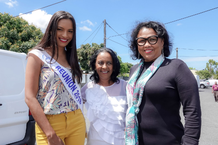 Miss Réunion 2018 à la Journée des Personnes Agées au Tampon