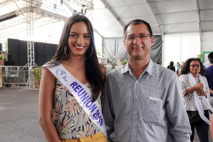 Miss Réunion 2018 à la Journée des Personnes Agées au Tampon