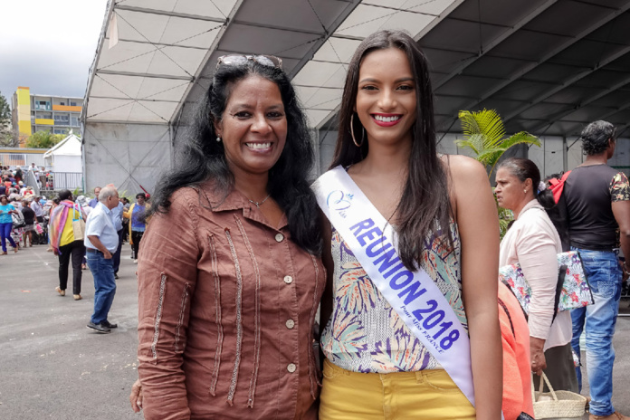 Miss Réunion 2018 à la Journée des Personnes Agées au Tampon