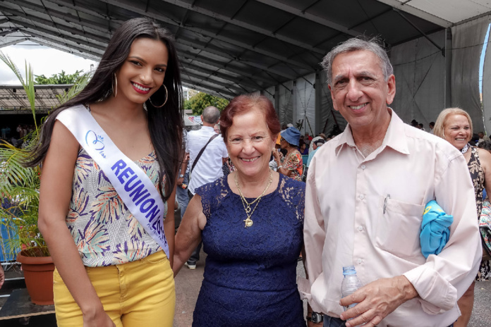 Miss Réunion 2018 à la Journée des Personnes Agées au Tampon