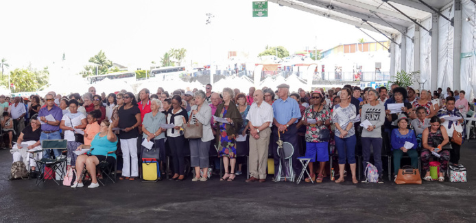 Miss Réunion 2018 à la Journée des Personnes Agées au Tampon Miss Réunion 2018 à la Journée des Personnes Agées au Tampon