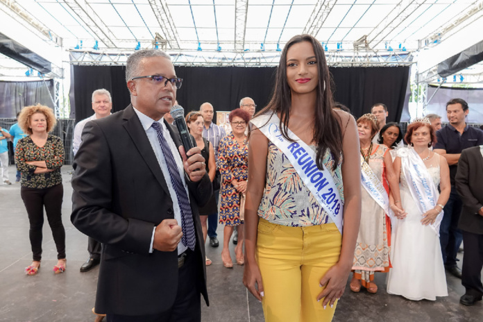 Miss Réunion 2018 à la Journée des Personnes Agées au Tampon
