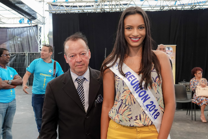 Miss Réunion 2018 à la Journée des Personnes Agées au Tampon
