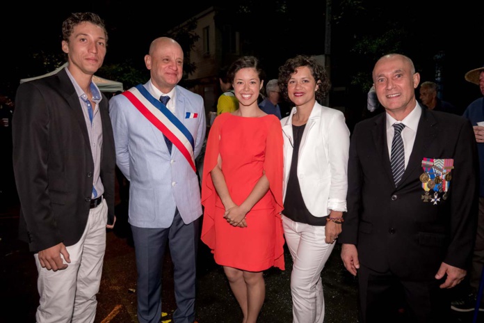 Audrey Chane Pao Kan à la Fête Nationale à L'Entre-Deux