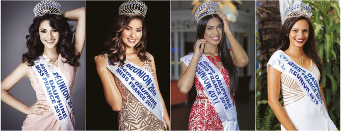 Miss Réunion: 4 dauphines Miss France en 4 ans!